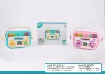Radio for the youngest with lights and sounds
