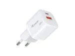 Equip 245536 mobiilseadme laadija, universaalne, valge, vahelduvvool, kiirlaadimine, siseruumides kasutamiseks