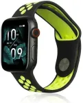 Apple Watch Sport Silicone 38/40/41mm Black-Lime