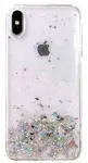 "Glue Glitter Silicone Case Samsung Galaxy A42 5G" Transparent