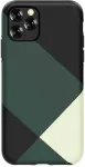 "Simple Style Grid Back Case iPhone 11 Pro Max" Green