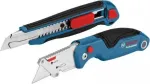 Bosch cutter knife set Professional, 2-piece, carpet knife (blue, for