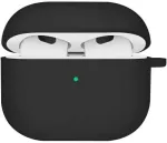 Nexo Case AirPods 4 + Ear Hooks Silicone Black