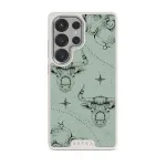 Taurus - Samsung Galaxy S25 Ultra Case, Elite Light (Magnetic) / Silver / Turquoise