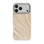 Full Glam - Beige iPhone 17 Pro Max Case, Elite Light (MagSafe) / Silver