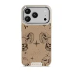 Aries - iPhone 17 Pro Case, Elite Light (MagSafe) / Silver / Beige