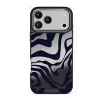 Vigilant - iPhone 17 Pro Max Case, Elite Mirror Dark (MagSafe) / Silver