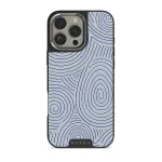 Calm Sailing - iPhone 16 Pro Max Case, Elite Dark (MagSafe) / Silver