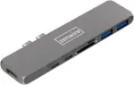 &bdquo;Zenwire&ldquo; USB-C 7-in-2 jaam/jaotur (BYL-2011N)