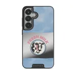 Milkshake - Samsung Galaxy S25 Plus Case, Elite Mirror Dark (Magnetic) / Silver
