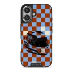 Pit Stop - iPhone 16 Plus Case, Elite Dark (MagSafe) / Silver
