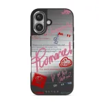 Library Card - iPhone 16 Case, Elite Mirror Dark (MagSafe) / Silver