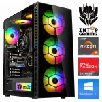 INTOP Ryzen 5 5500F 32GB 1TB SSD M.2 NVME RX9060XT 16GB WIN11Pro