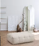 Pouffe Hanah Home Cady, beež, 80 x 42 x 120