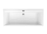 &bdquo;Villeroy & Boch&ldquo; &bdquo;Squaro Edge 12&ldquo; &ndash; &bdquo;Duo&ldquo; valamu, 170 x 75 cm, &bdquo;Quaryl&ldquo;, valge, UBQ170SQE2DV-01