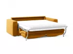 Velvet Sofa With Bed Function, "Grena", 3 Seats, 205x100x90 Made in Europe