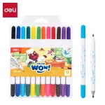 Tindipliiatsid DELI ColorWow kahepoolsed 12-v&auml;rvi
