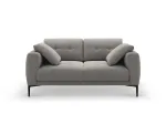 Velvet Sofa, "Lazio", 2 Seats, 161x102x86 Made in Europe