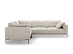 Left Corner Sofa, "Lazio", 4 Seats, 282x194x86 Made in Europe