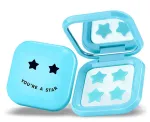 Biov&egrave;ne - Set of blue Pimple Star Patches & Mirror Case 32 pcs
