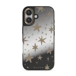 12 O'clock - iPhone 16 Case, Elite Mirror Dark (MagSafe) / Gold