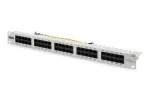 1U-paneel 50x RJ45 LSA, hall