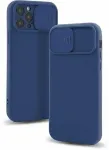 "Camera Protect Silicone Case iPhone 13 Pro Max" Blue