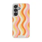 Flower Power - Samsung Galaxy S25 Plus Case, Elite Light (Magnetic) / Silver