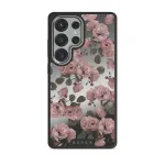 Vintage Glamour - Samsung Galaxy S25 Ultra Case, Elite Mirror Dark (Magnetic) / Silver