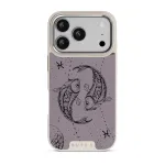 Pisces - iPhone 17 Pro Case, Elite Light (MagSafe) / Silver / Purple