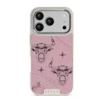 Taurus - iPhone 17 Pro Case, Elite Light (MagSafe) / Silver / Pink