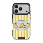 Frizzante - iPhone 17 Pro Case, Elite Dark (MagSafe) / Silver