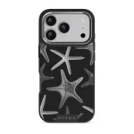 Midnight Ocean - iPhone 17 Pro Case, Elite Dark (MagSafe) / Silver