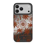 Ipanema - iPhone 17 Pro Max Case, Elite Mirror Dark (MagSafe) / Silver