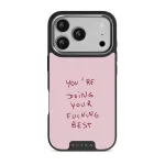 Your Best - iPhone 17 Pro Case, Elite Dark (MagSafe) / Silver