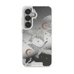 Star Crossed - Samsung Galaxy S25 Plus Case, Elite Mirror Light (Magnetic) / Silver