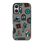 Basecamp - iPhone 17 Case, Elite Dark (MagSafe) / Silver