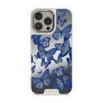 Butterfly Effect - iPhone 16 Pro Case, Elite Mirror Light (MagSafe) / Silver