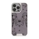 Aquarius - iPhone 16 Pro Max Case, Elite Light (MagSafe) / Silver / Purple