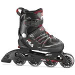 Reguleeritavad rulluisud lastele FILA X-ONE (S29-32), must-punane