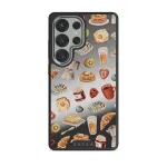 Sunny Side Up - Samsung Galaxy S25 Ultra Case, Elite Mirror Dark (Magnetic) / Silver