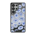 Taverna - Samsung Galaxy S25 Ultra Case, Elite Mirror Dark (Magnetic) / Silver