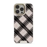 Plaid Please - iPhone 16 Pro Max Case, Elite Light (MagSafe) / Gold