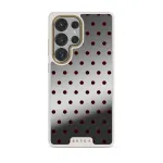 Red Velvet - Samsung Galaxy S25 Ultra Case, Elite Mirror Light (Magnetic) / Gold