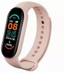 Nutikas k&auml;ekell MyTime MT6-PI Smart Band Pink