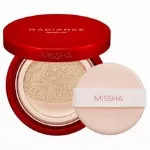 MISSHA Radiance Perfect Fit Cushion Foundation SPF 50+ PA+++ (21N Vanilla) 15 g