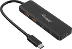 "Equip USB-Hub 4-Port 3.2/C->2xUSB-C 2xUSB-A 10Gbps o.Netz.sw"