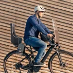 BoBike Exclusive&reg; Maxi Plus jalgratta iste // koos tagumise tulega, raamile paigaldatud (pruun)