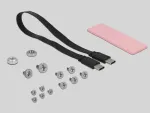 "V&auml;line 2,5-tolline korpus M.2 NVMe PCIe SSD-le koos USB 3.1 Gen 2 USB Type-C&trade;-ga"