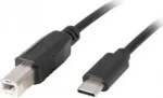 LANBERG USB-C&ndash;USB-B 2.0 kaabel, 3 m